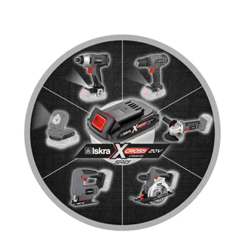 Iskra X-CROSS akumulatorska bušilica SOLO 20V IX-DR39 Iskra X-CROSS akumulatorska bušilica SOLO 20V IX-DR39